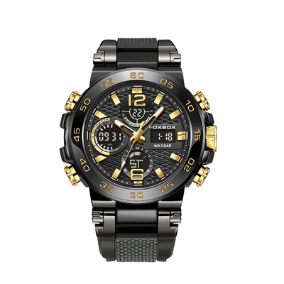 Nate | Men's Dual Display Digital Military Quartzwatch |46mm