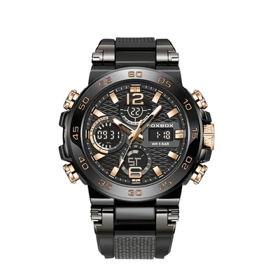 Nate | Men's Dual Display Digital Military Quartzwatch |46mm