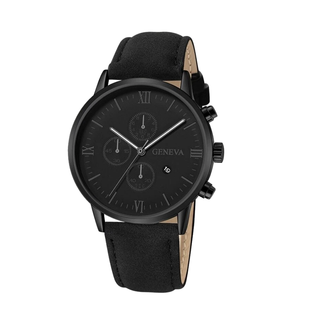 Zachary | Relaxed-Style Quartz Watch with Analog Display | 40.5mm