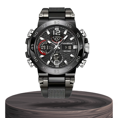 Nate | Men's Dual Display Digital Military Quartzwatch |46mm