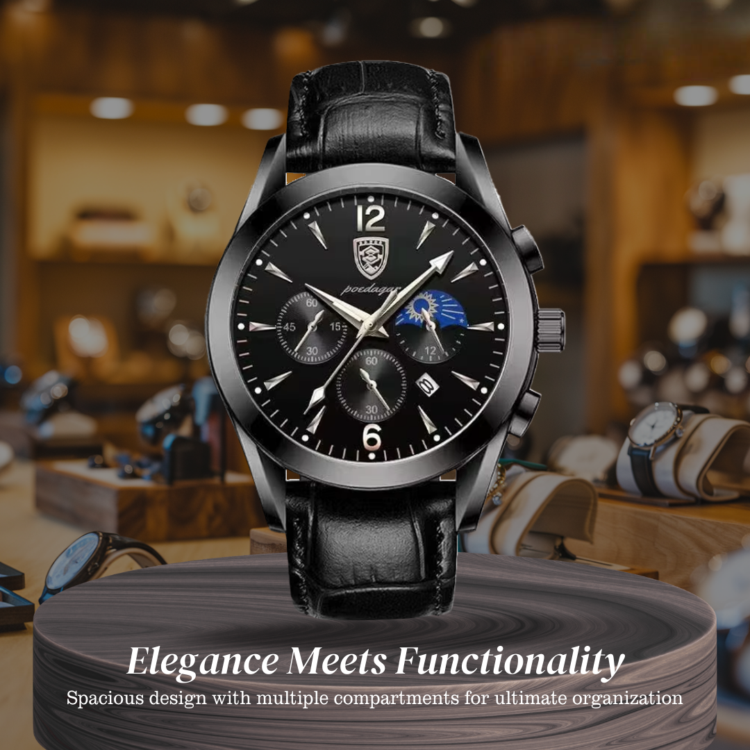 Jeffrey | Modern Quartz Timepiece | 42mm