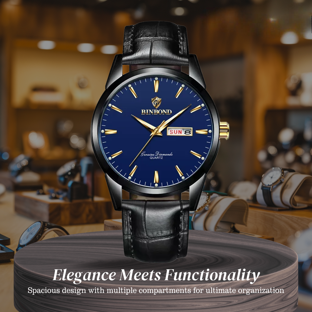 Tate | Durable Men’s Watch with Night Visibility | 41mm