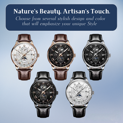 Xavier | Modern Luxury Slim Quartz Timepiece Watch | 40mm