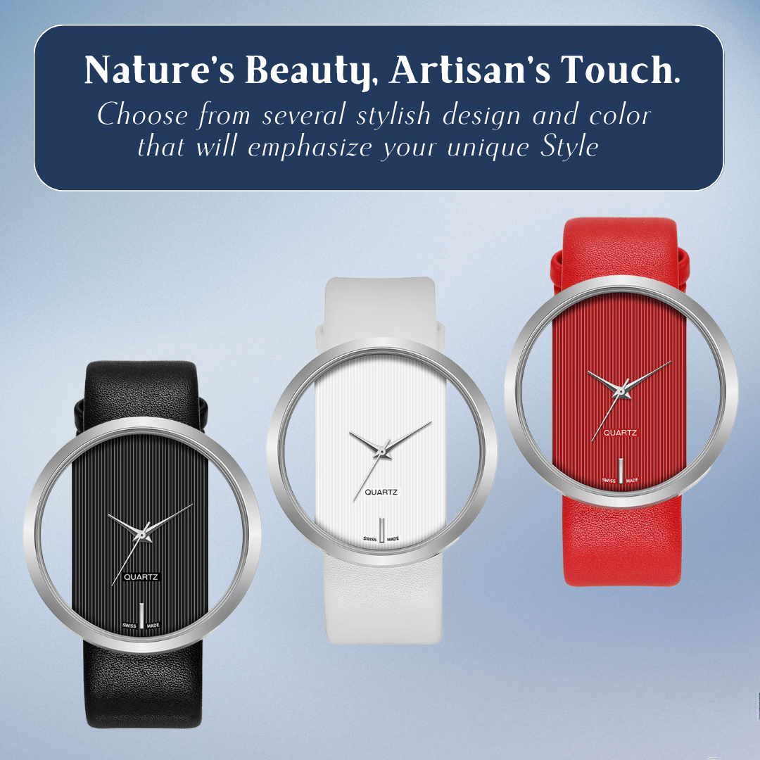 Mark | Transparent Men's Minimalist Watch | 40mm