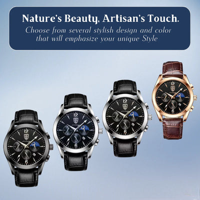 Jeffrey | Modern Quartz Timepiece | 42mm